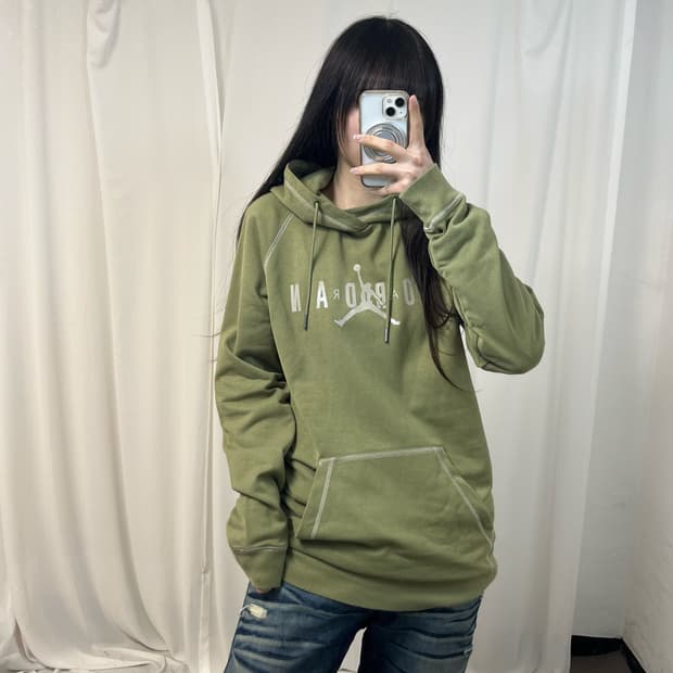Jordan khaki hoodie