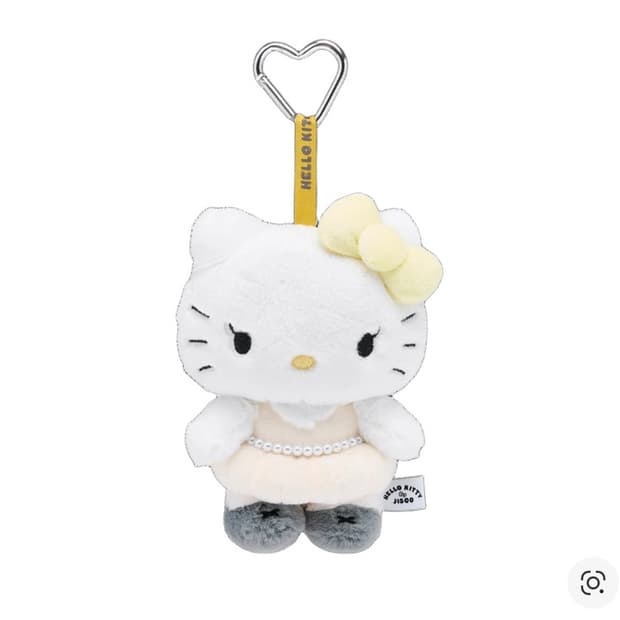 헬로키티 x 지수 플러시 키링 아이보리