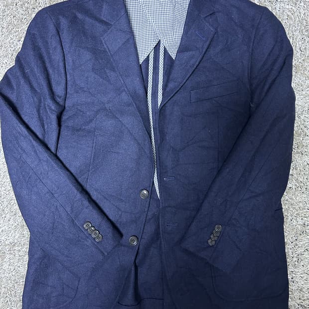 일본판 랜즈엔드 울 블레이저 사이즈 105