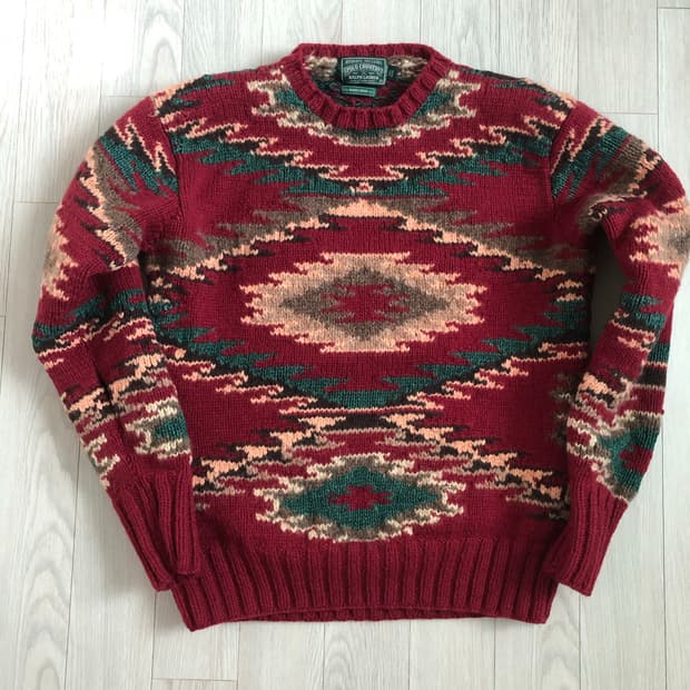 폴로컨트리 핸드니트 나바호 아즈텍