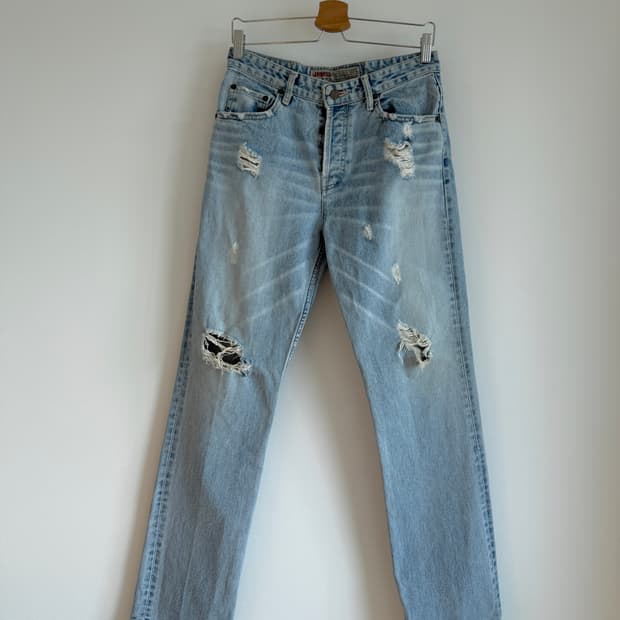 Pre owned 디스트로이 데님