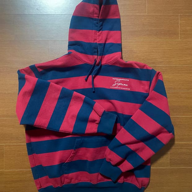 슈프림 X 마틴로즈 스트라이프 후드