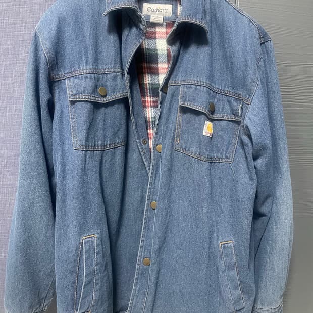 칼하트 데님 셔츠 자켓