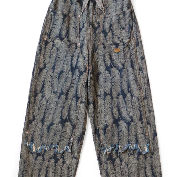 1)kapital 맥파이 더블니 팬츠