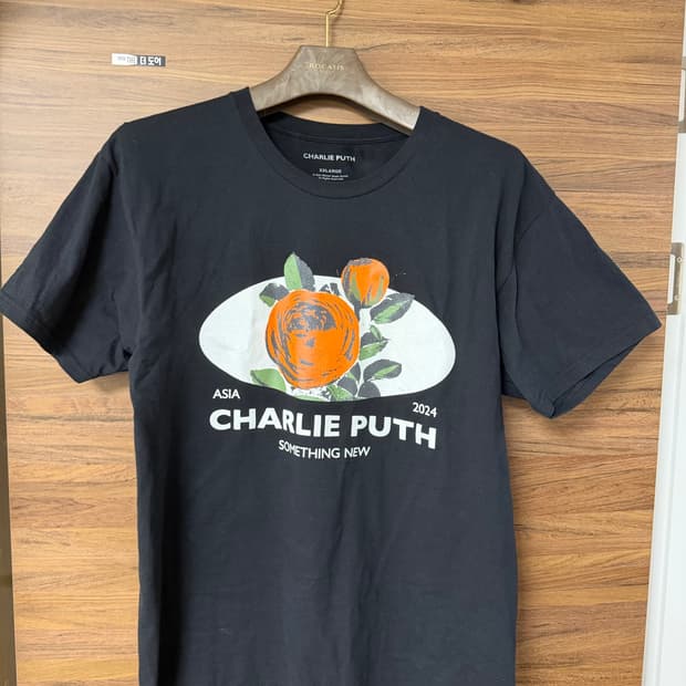 Charlie Puth 2024 Asia Tour 공식 반팔 티셔츠 XX
