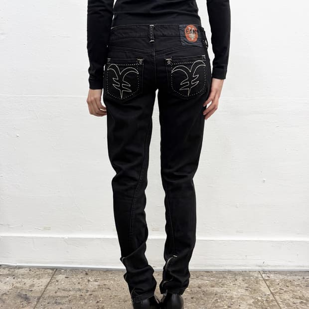 미치코 코시노 YENJEANS 시그니쳐 슬림 데님팬츠