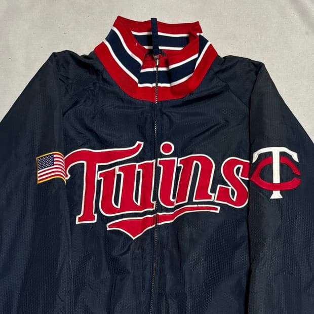 L 마제스틱 미네소타 트윈스 자켓