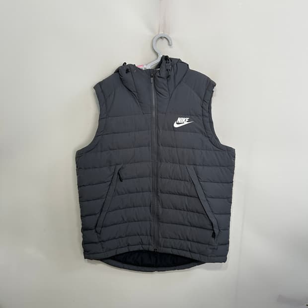 나이키 남성 오리털 패딩조끼 110