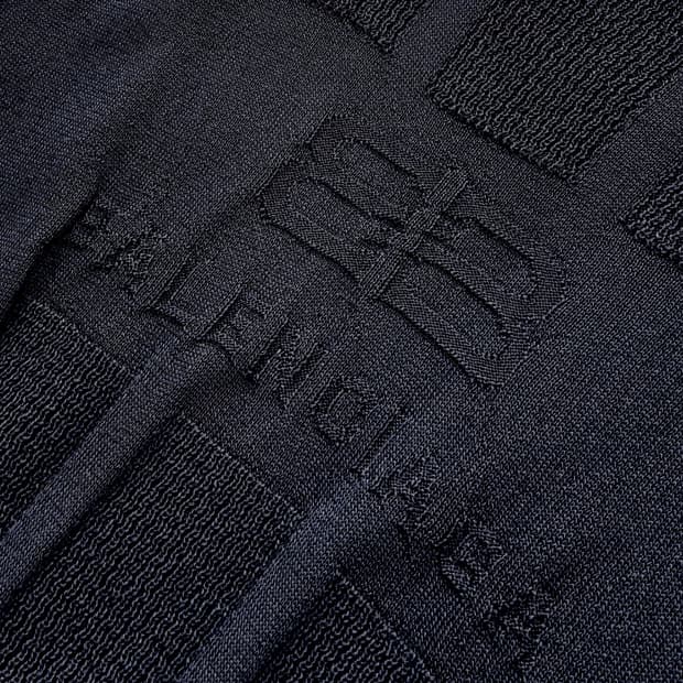 Balenciaga Black Sheer Knit Crop Vest