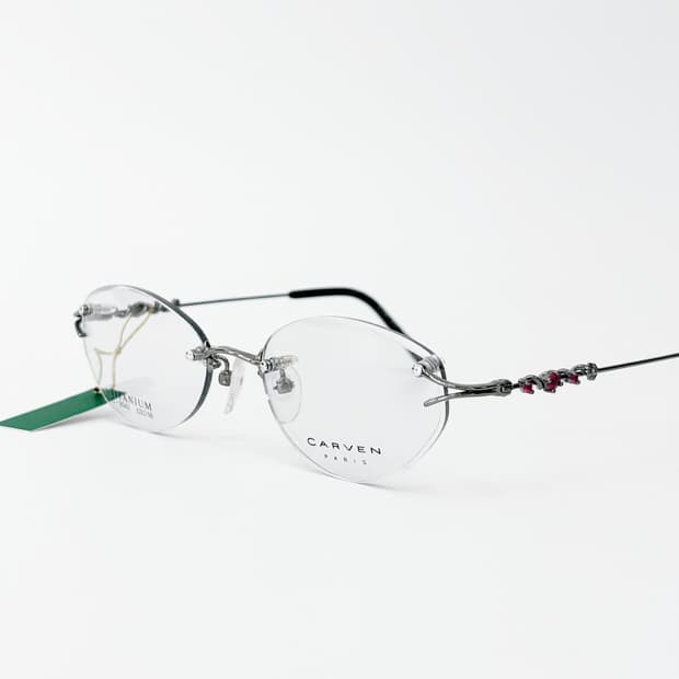키지클럽 CARVEN 그레이 무테 데드스탁 빈티지안경