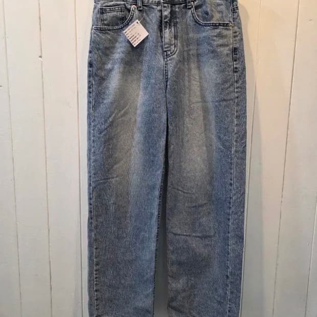 GENTLE COVER 와이드 청바지