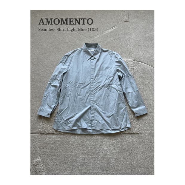 아모멘토 Seamless Shirt Light Blue (105)
