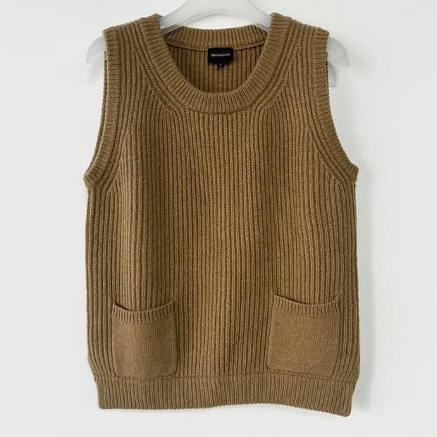 베르니스 포켓 울 베스트