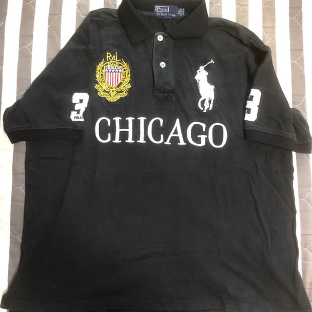 [XL] 폴로 빅포니 시카고 치프키프 반팔티