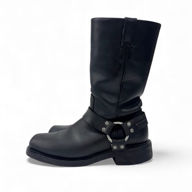 90s Harley Davidson Moto Cycle Boots