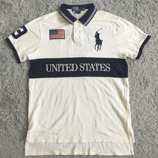 ✨유일매물✨폴로 빅포니 미국 🇺🇸국가대표 라인 반팔 카라티