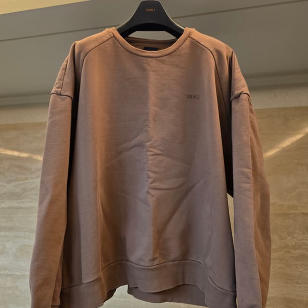 [M]준지 델리켓 맨투맨 브라운