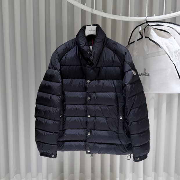 (A+/7) / 몽클레어 룰 패딩 점퍼 네이비