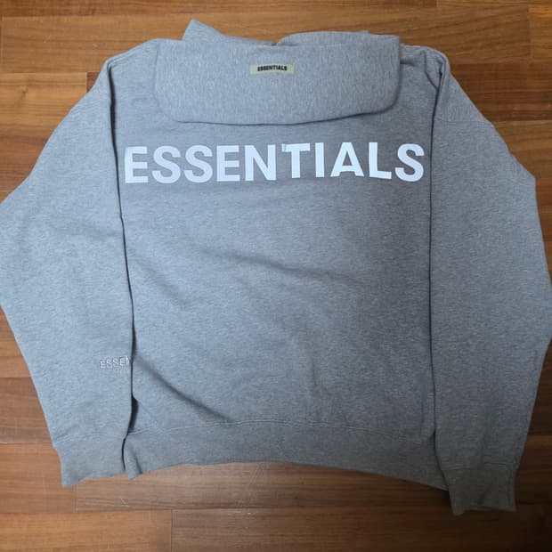 피어오브갓 에센셜 리플렉티브 후드티 L