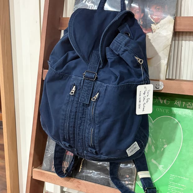 PORTER 요시다 포터 인디고 코튼 백팩