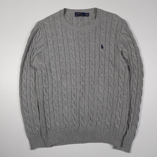 폴로 랄프로렌 케이블 니트