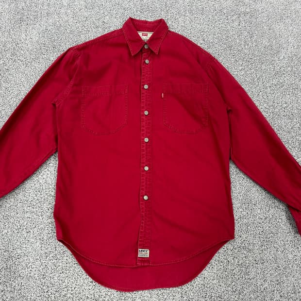 리바이스 90s 코튼셔츠