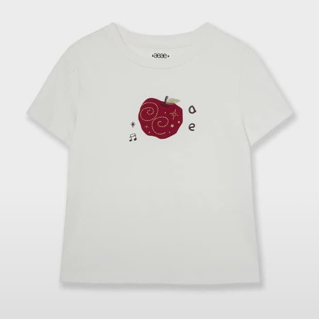 aeae RINGO TEE [WHITE] 새상품