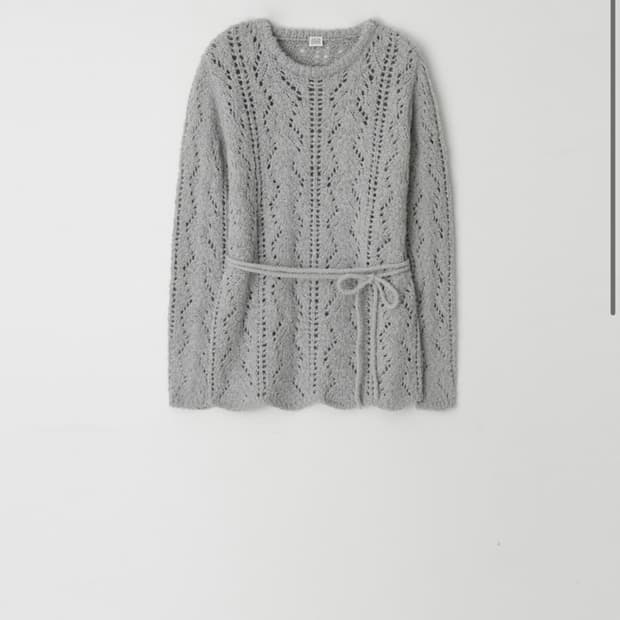 아뜰리에 에디션  Skashi Round Knit (light gray)