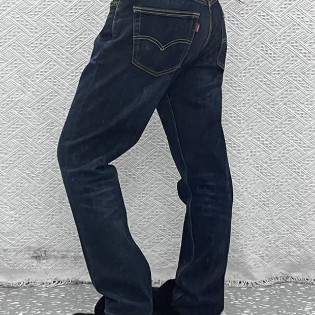 리바이스 511 올드스쿨 레트로 워싱 데님팬츠 32인치 C10764