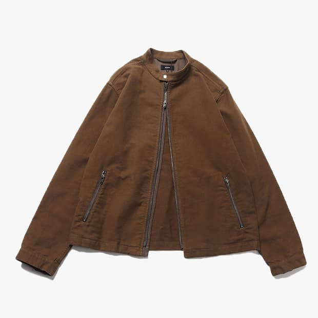 BEAMS - 23FW MOLESKIN RIDER JACKET
