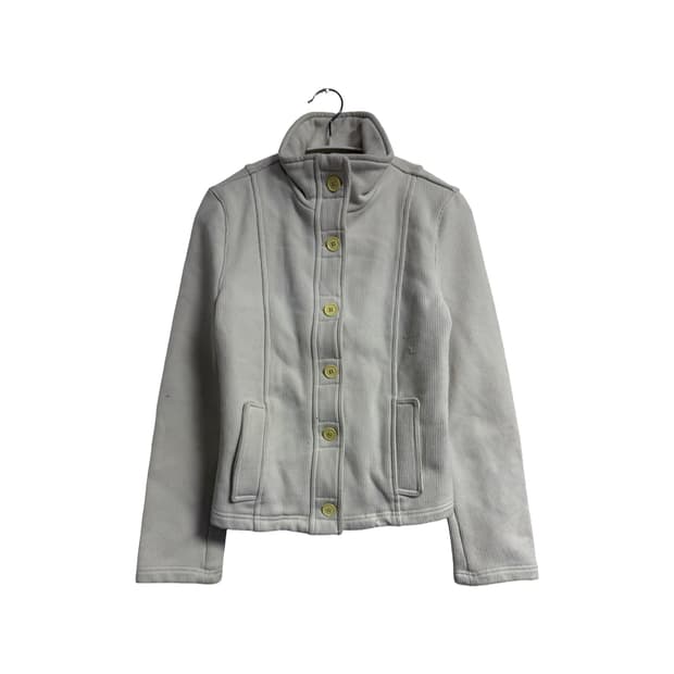 아르마니 진스 코듀로이 플리스 안감 버튼 자켓