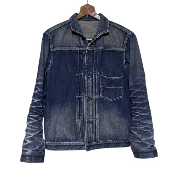 올드조 빈티지 페이딩 1타입 데님 자켓