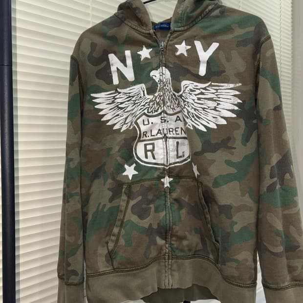 Ralph Lauren embroidered eagle hoodie