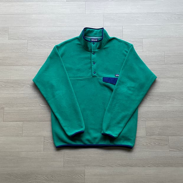 파타고니아 신칠라 에메랄드 틸 블루