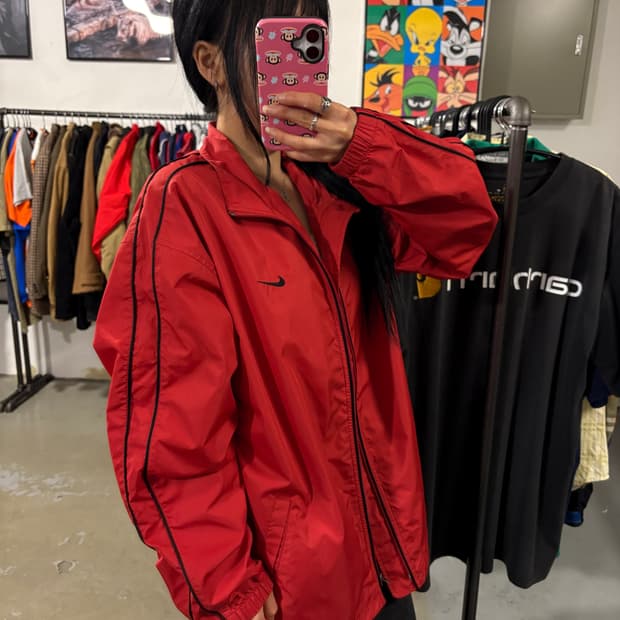 나이키 올드스쿨 바람막이