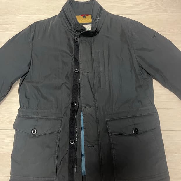 헨리코튼 스핏파이어 사파리 다운 점퍼 105 워싱카키색