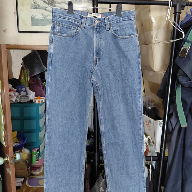 [리바이스550]멕시코제조 릴렉스핏 데님 청바지 32사이즈 