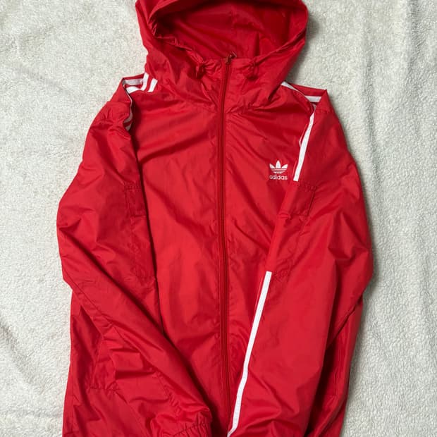 아디다스 3ST 윈드브레이커 재킷