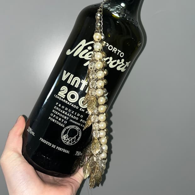 골드 비즈 목걸이