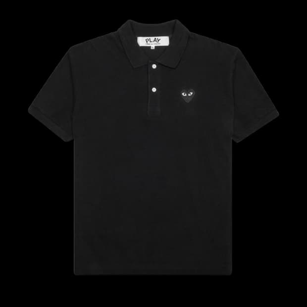 꼼데가르송 플레이 블랙하트 카라티