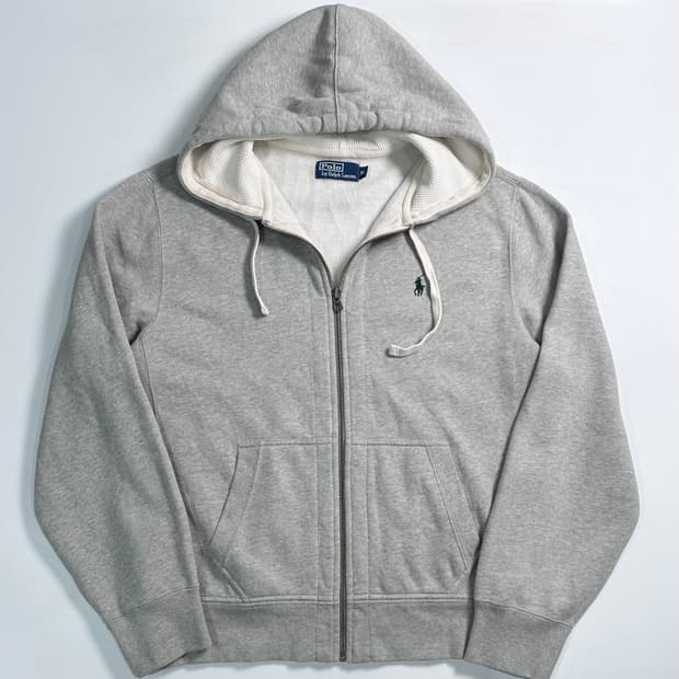 폴로 랄프로렌 멜란지 후드집업
