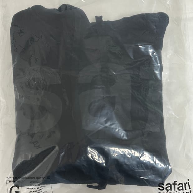 사파리스팟 1/2 베이직 후드 블랙 사이즈2