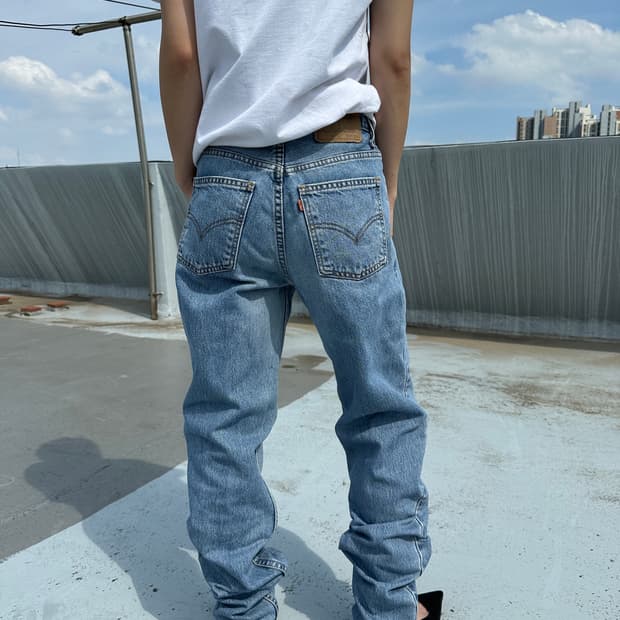 Levi's 00‘s 리바이스 886 오렌지탭 데님팬츠(W29 L34)