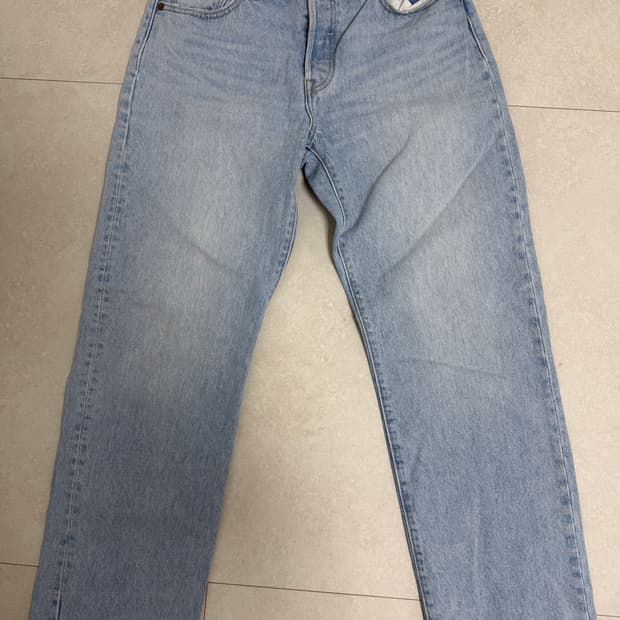 리바이스 501 연청 스트레이트 핏 데님