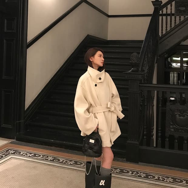 하이넥 미들 코트
