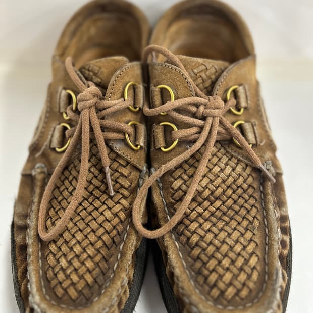 VISVIM 비즈빔 스웨이드 레더 울프포크 11