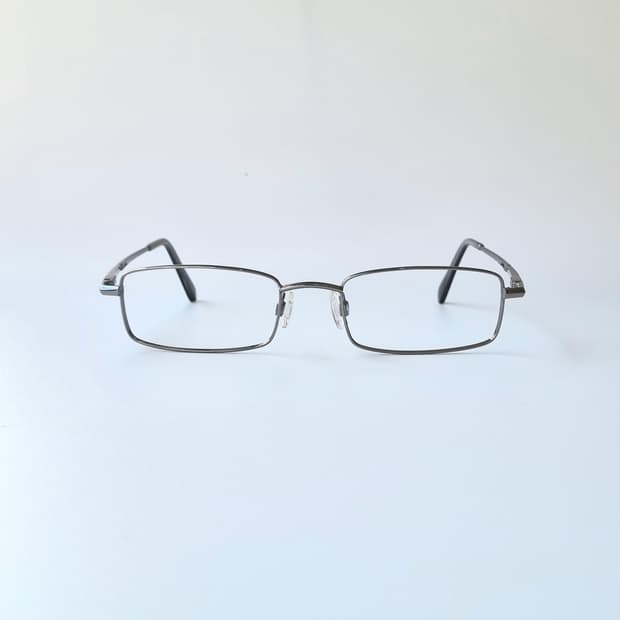 데드스탁 긱시크 사각 메탈 안경테 595