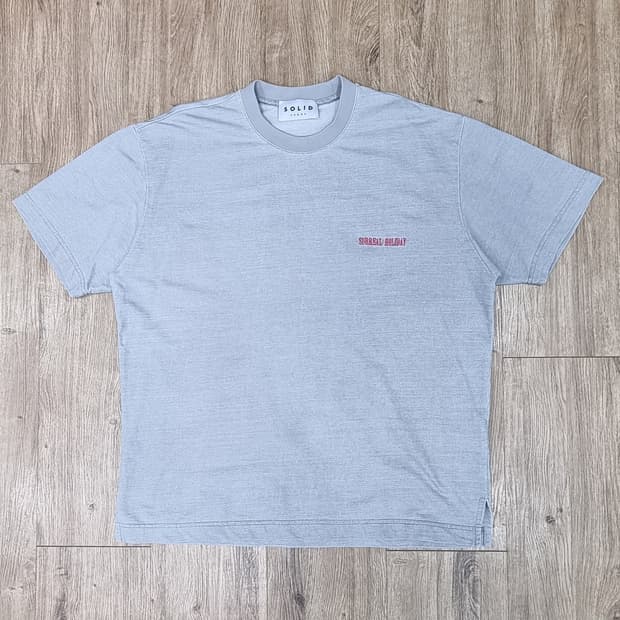 솔리드옴므 삼다수 반팔 M _ 남성, 하자있음