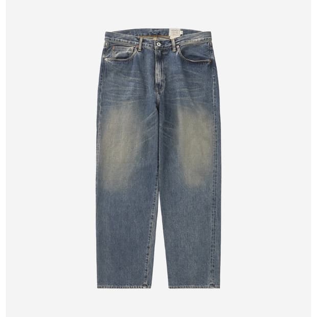 구매) KHAKIS CROFT RELAXED JEAN MID BLUE L