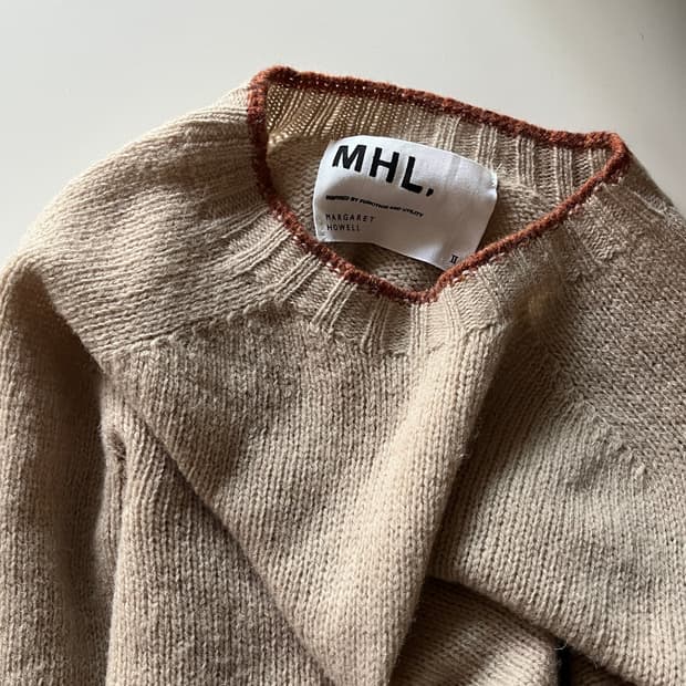 MARGARET HOWELL wool 100% knit